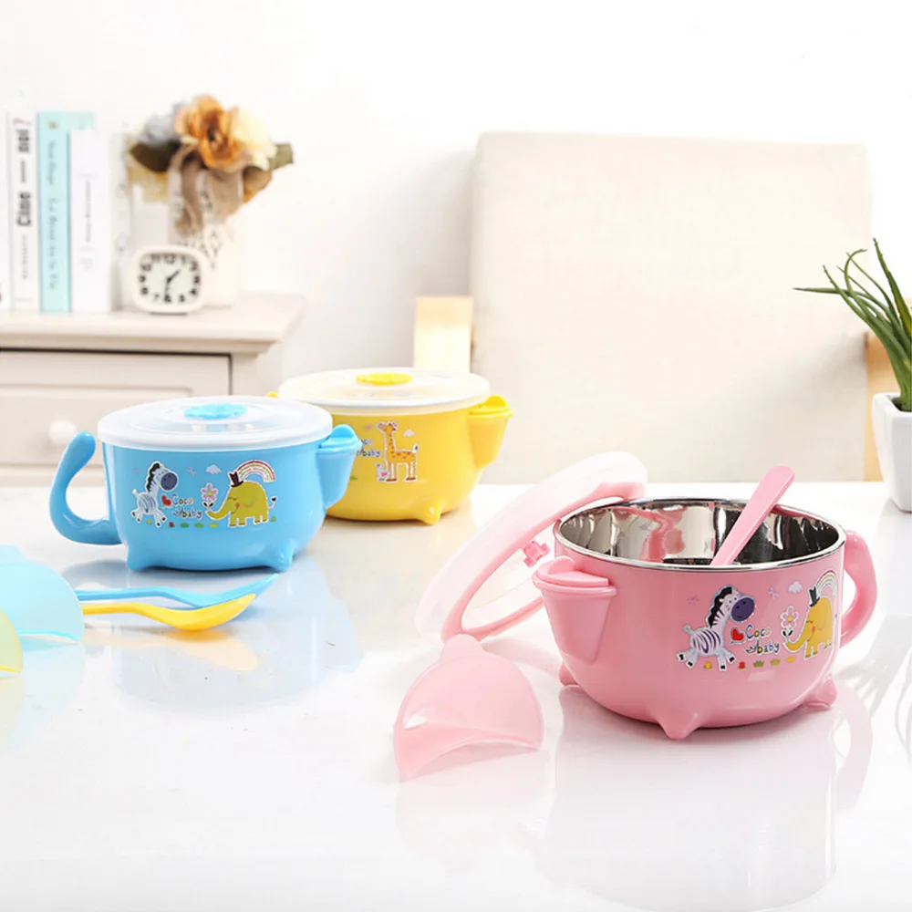 Миска с подогревом для еды теплоизоляционная чаша инъекций воды детская посуда