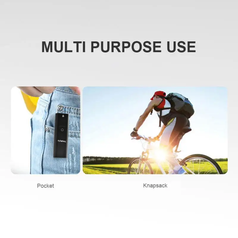 Bike Bicycle Front Light USB 2200 MAh Ipx6 Waterproof 360-degree Rotating Headlight Flashlight Ultralight Aluminum Alloy | Спорт и