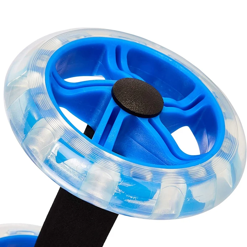 

2PCS Abdominal Trainers Excersise Rollers Fitness Equipment Abdominal Exerciser Trainer Puller Roller for Workouts