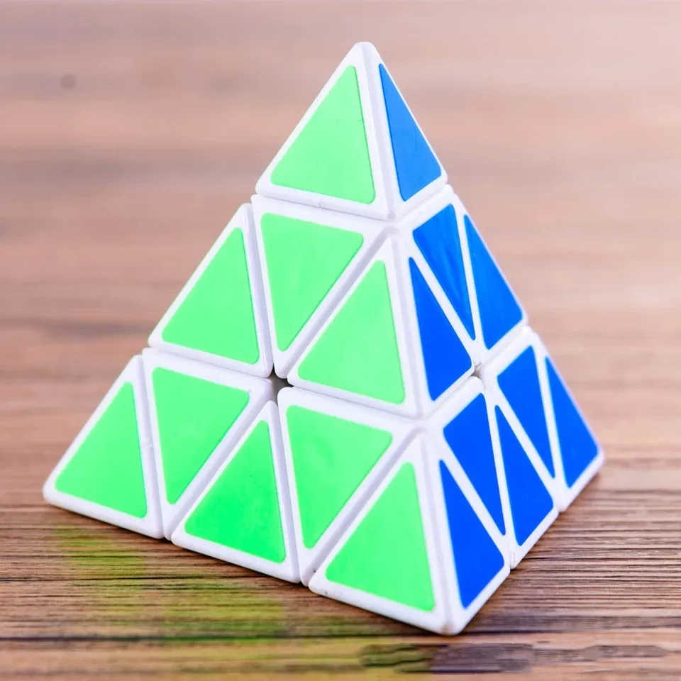 

Creative Pyramid Magic Cubes Shape Children's Entertainment Quick Twist Magic Cube Cube Gift Triangle Intelligence Toy
