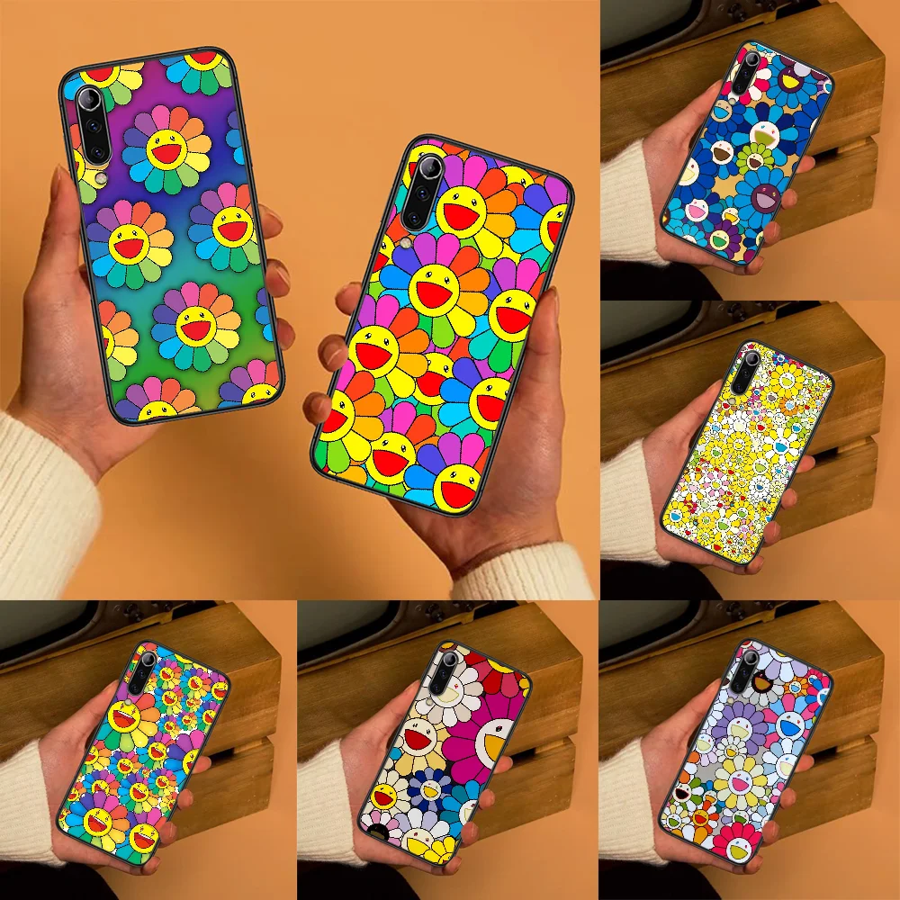 Красивый чехол Murakami с подсолнухами для телефона Xiaomi Mi Max Note 3 A2 A3 8 9 9T 10 Lite Pro