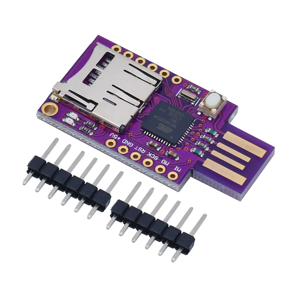 Флюоресцентная USB-клавиатура ATMEGA32U4 для Arduino | Электронные компоненты и