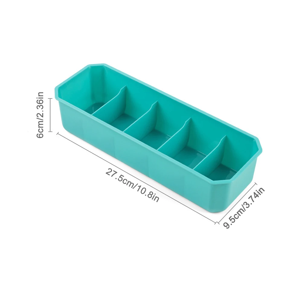 

Underwear Bra Organizer Storage Box Multi-Function Plastic Compartment Superimposable Bra Underwear Socks Finishing Box