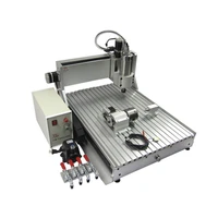 3d cnc router 6040z vfd 2200w engraving machine with water cooling spindle