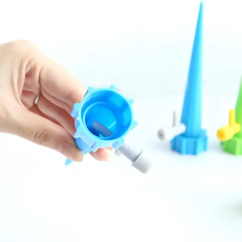 

6 Pcs Automatic Watering Irrigation Spike Plant Flower Pot Drip Adjustable Water Volume Mini Gardening Tool
