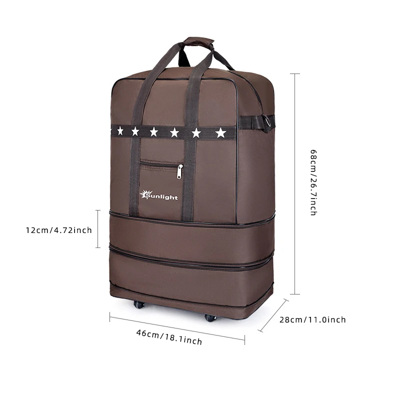 

Oxford Duffel Bag Foldable Large Capacity Clothes Quilt Pillow Organizer Blanket Bedding Zipper Packing Wardrobe Accessories