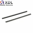 50 шт. 1x40 контактов 2,54 мм 1x40 контактов 2,54 круглый штыревой разъем