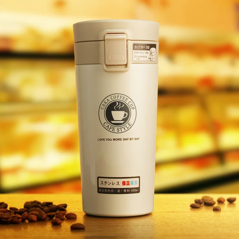 300/350 мл дорожная кофейная кружка термос из нержавеющей стали для автомобиля