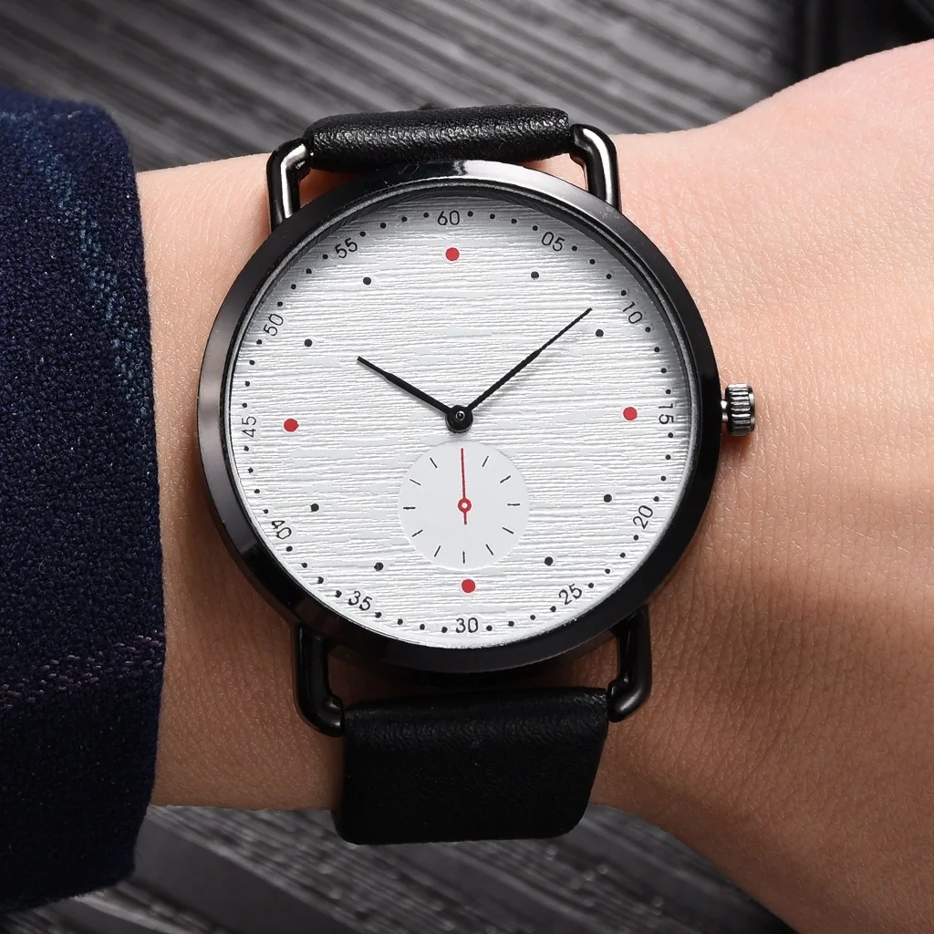 

Men's Watch Couple Watch Personality Simple Stripe Men‘s Quartz Watch Clock Man Watch Ultra Thin Student Montre Homme 2020