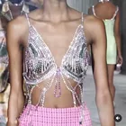 Женский бюстгальтер с крупной бабочкой и кристаллами