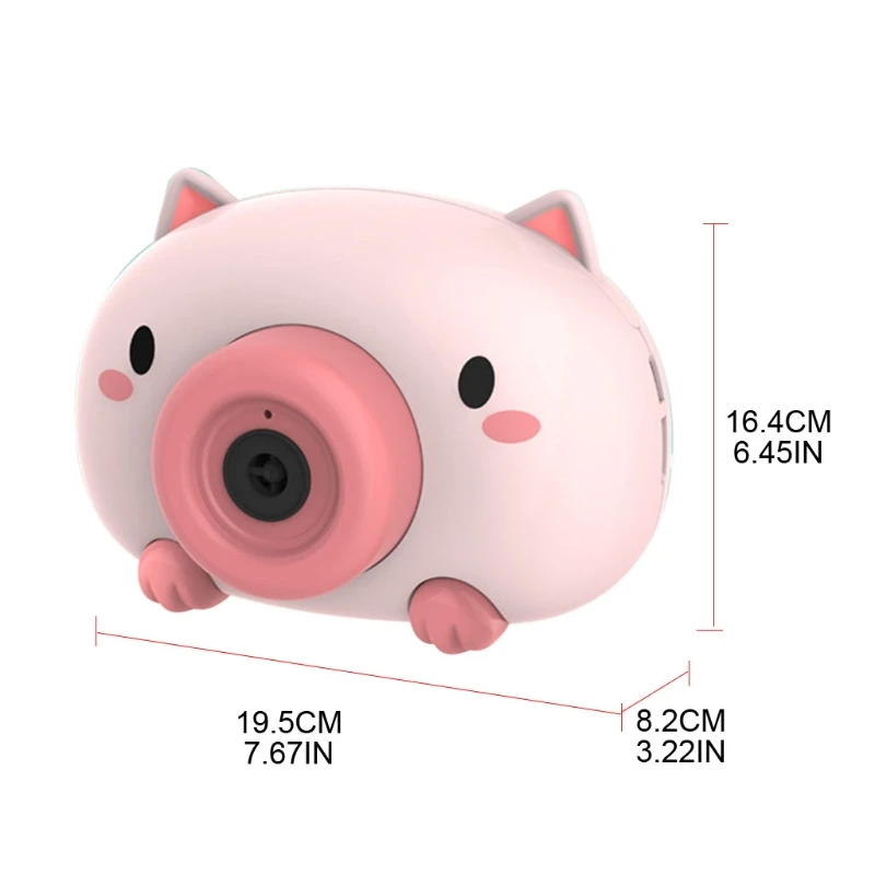 

Cartoon Bubble Maker Simulation Toy Camera Bubble Blower Automatic Musical Toy