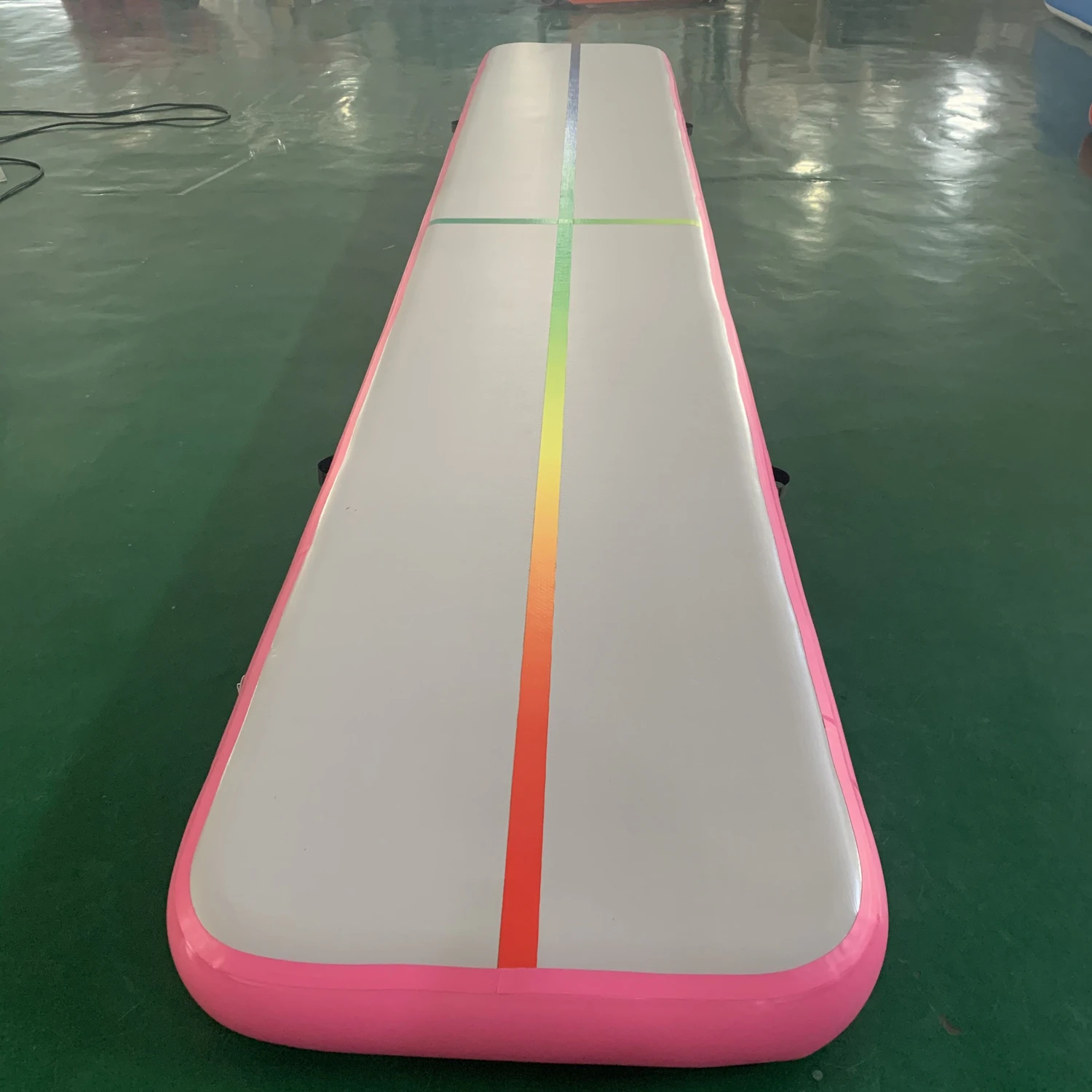 Free Shipping Gymnastic Inflatable Air Track 5m Tumble Mat for Gym Wholesale Floor | Игрушки и хобби
