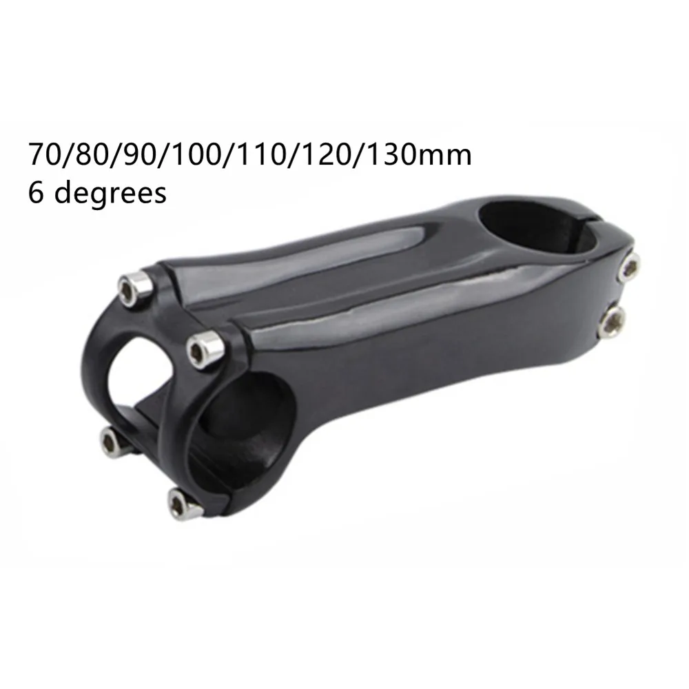 

Carbon MTB Bicycle Stem 6 Degree 70/80/90/100/110/120/130mm Road Bike Carbon Stem Cycling Parts Bicycle Stem