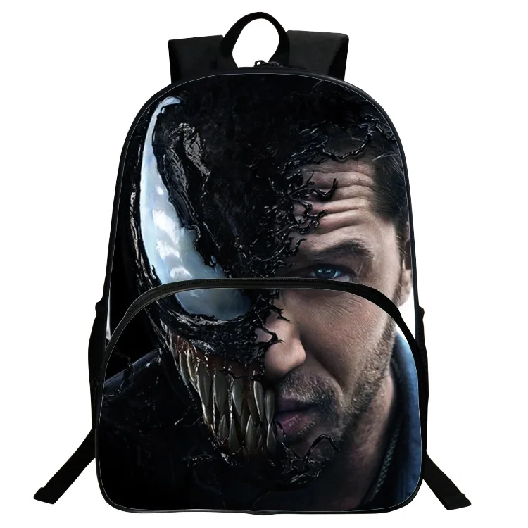 

Marvel Venom Backpack Student Schoolbag Hero Children Backpack Avengers Anime School Supplies