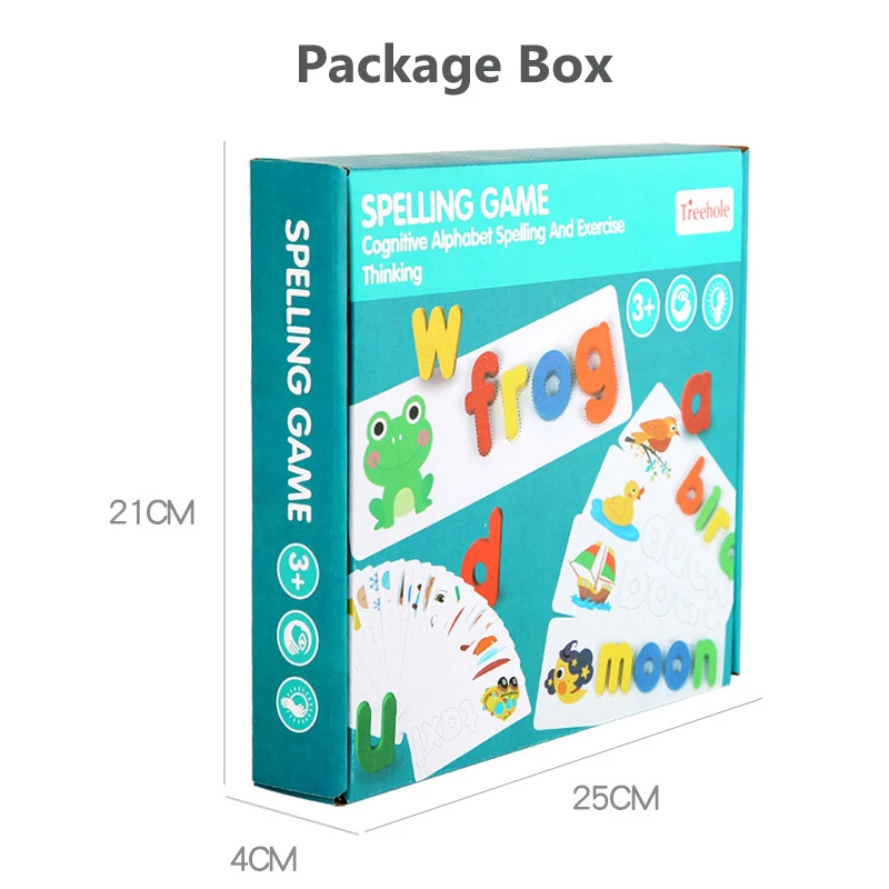 Деревянные буквы алфавита Обучающие карты детская головоломка слова для