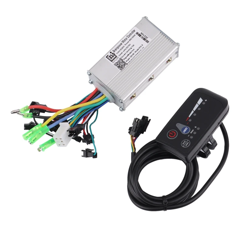 

Electric Bike Controller 250W 350W Brushless Controller with LED Display for Electric Bicycle Scooter
