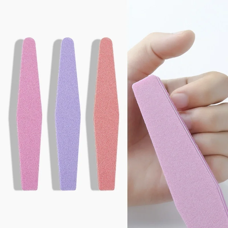 

1/2/5PCS Double Side Nail files buffer 100/180 Trimmer Buffer Nail Art Tools Washable Buffing Sanding File Sponge Manicure DIY