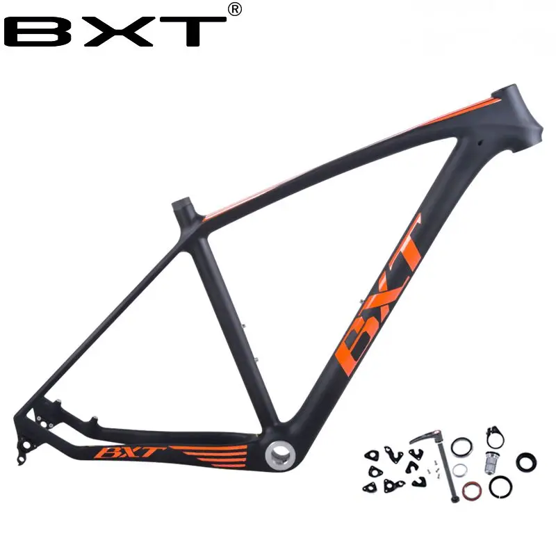 Новинка T800 углеродное волокно MTB рама 29er BSA 36K матовая/глянцевая 29 дюймов рама карбоновая для горного велосипеда 142*12 или 135*9 мм велосипедная Рама