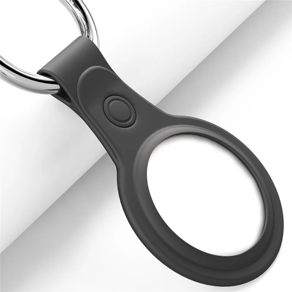 

Protective case For AirTags Tracker keychain accessories protective TPU case For AirTags Tracker anti-lost air tag soft shell