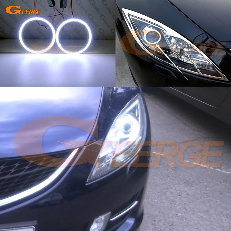 Для mazda 6 Mazda6 MK2 2008 2009 2010 2011 2012 Европейская версия отличный ультра яркий COB комплект