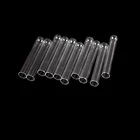 10 шт. 100 мм трубки для выдувания из пирексного стекла 4 дюйма длинная толстая настенная пробирка лабораторные принадлежности Прямая поставка