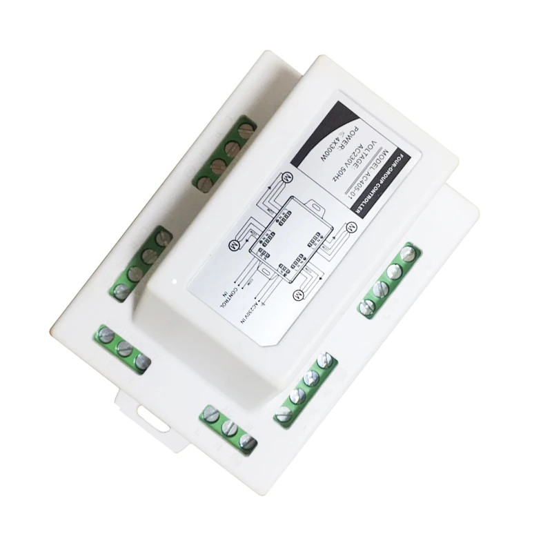 ANYSANE Universal Group Controller Remote Control 433.92mhz Rf 4ch Radio Receiver Relay For Motorized Curtain/Shutter/Blinds | Электроника