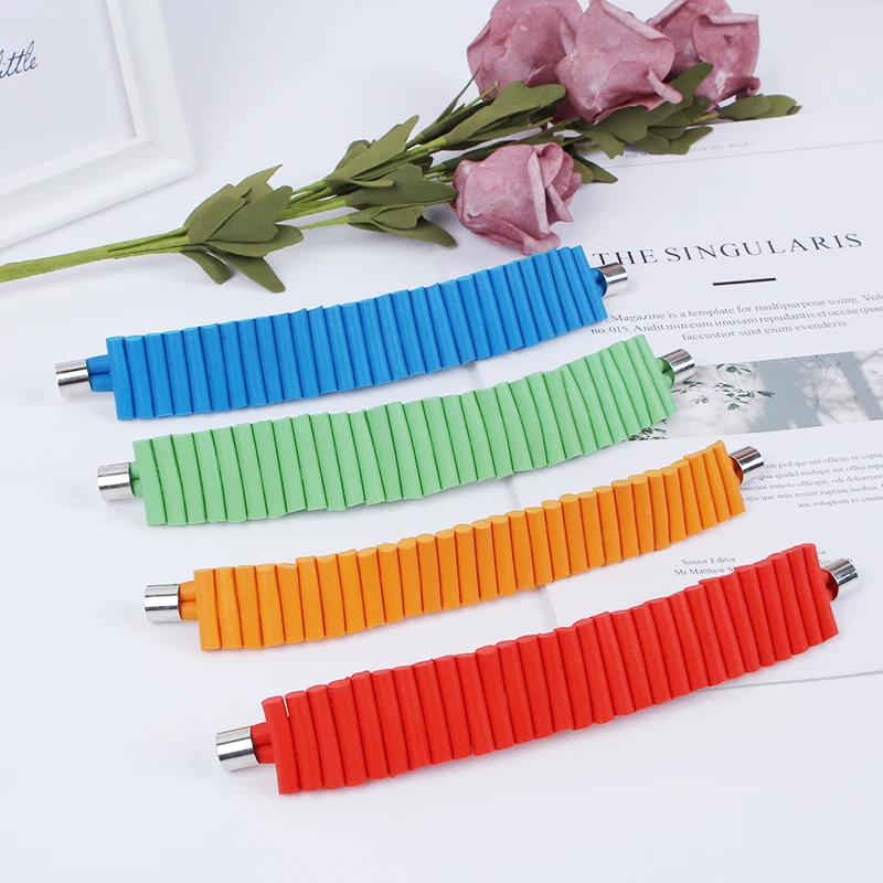 

YD&YDBZ 7 Colors Rubber Charms Bracelets For Women Punk Style Gothic Bangles Accessories Street Wear Jewelry Festival Gift