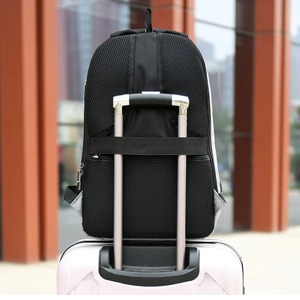 Сумка для ноутбука и планшета Brinch повседневная с USB зарядкой Студенческая