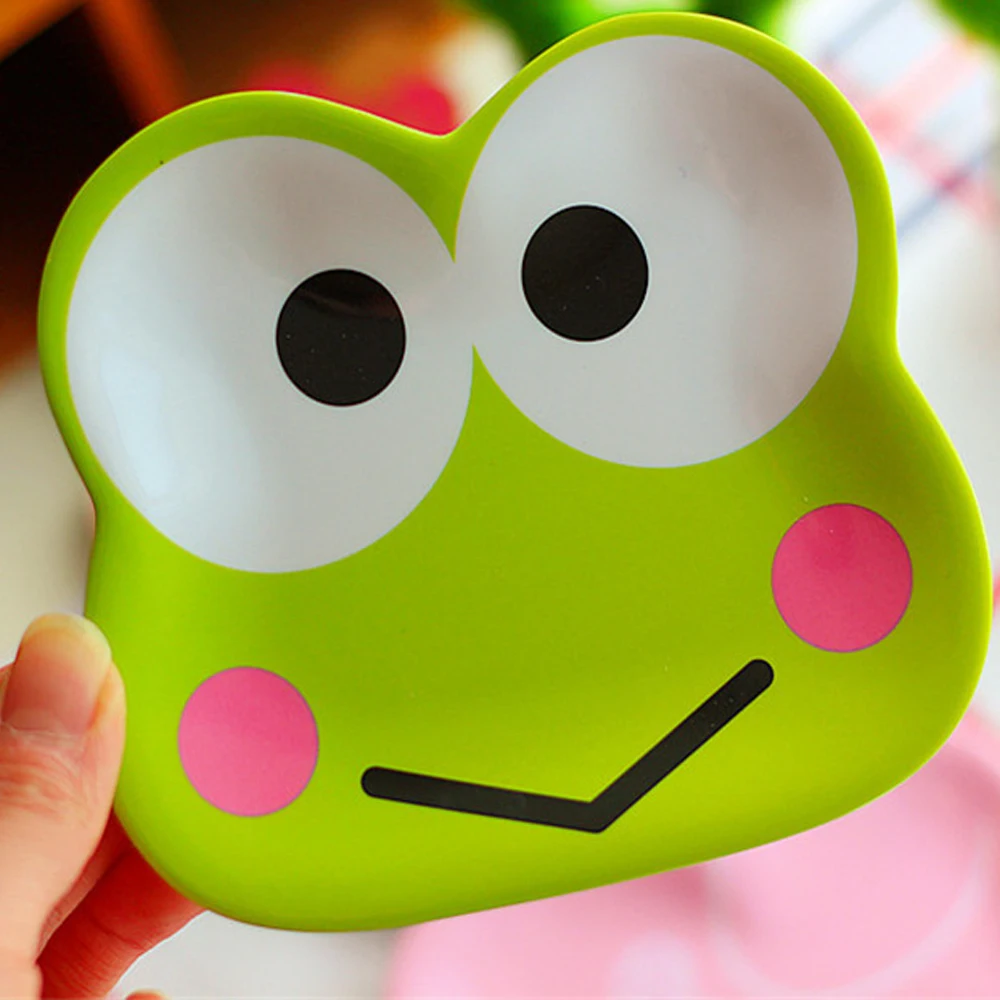 Mini Dish Frog Star Shape Cat Plate Tableware Miniatures Cup Or Snacks Fruit Sushi Cute Cartoon | Дом и сад