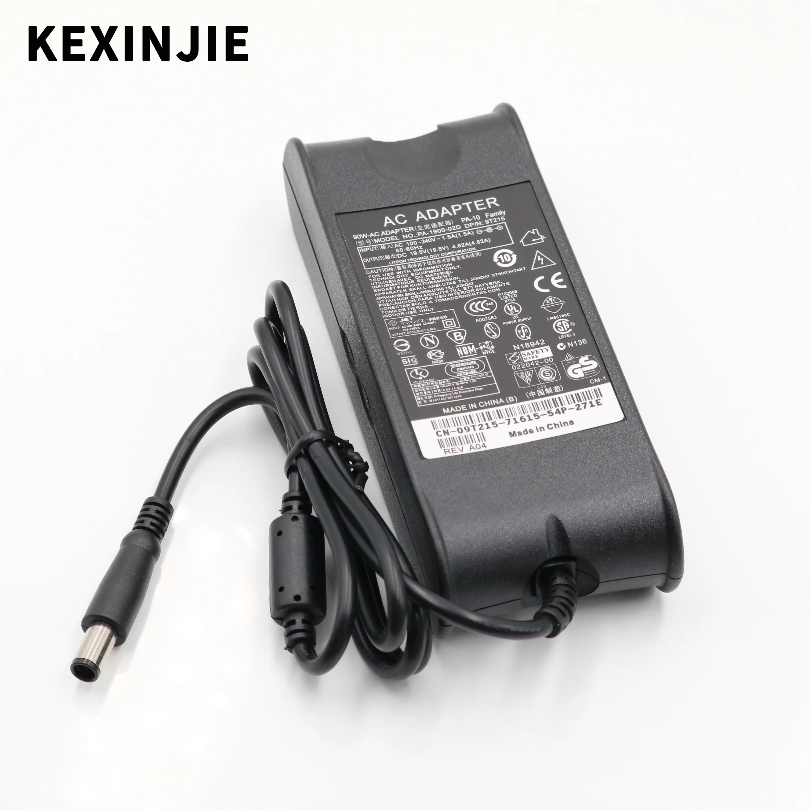 19 5 V 4.62A 90W 7 4x5 0mm адаптер для ноутбука Зарядное устройство Dell Inspiron 15 (3520) (3521) блок