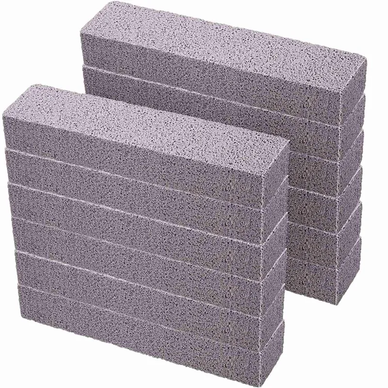 

12 штук пемза для уборки пемзы губки серый пемза липкий очиститель для удаления унитаз кольцо для домашнего хозяйства