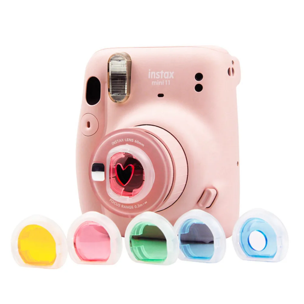 Фильтр для камеры Fujifilm Instax Polaroid Mini11 Mini 11 маленький свежий 6 цветный набор фильтров