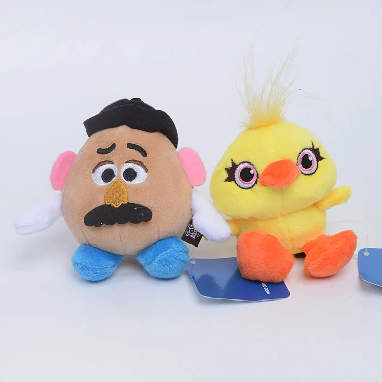 12 см Новая игрушка из фильма История 4 плюшевые мягкие куклы форки кролик