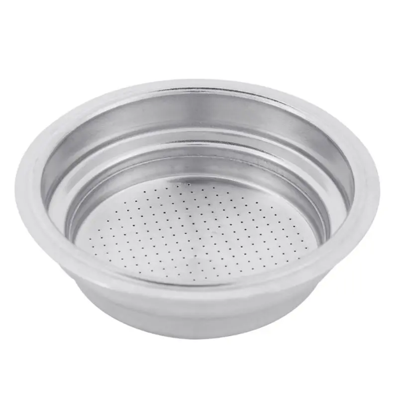 

51mm Coffee Tea Filter Basket Silver Stainless Steel Coffee Machine Filter Home Kitchen Coffee Making Tools