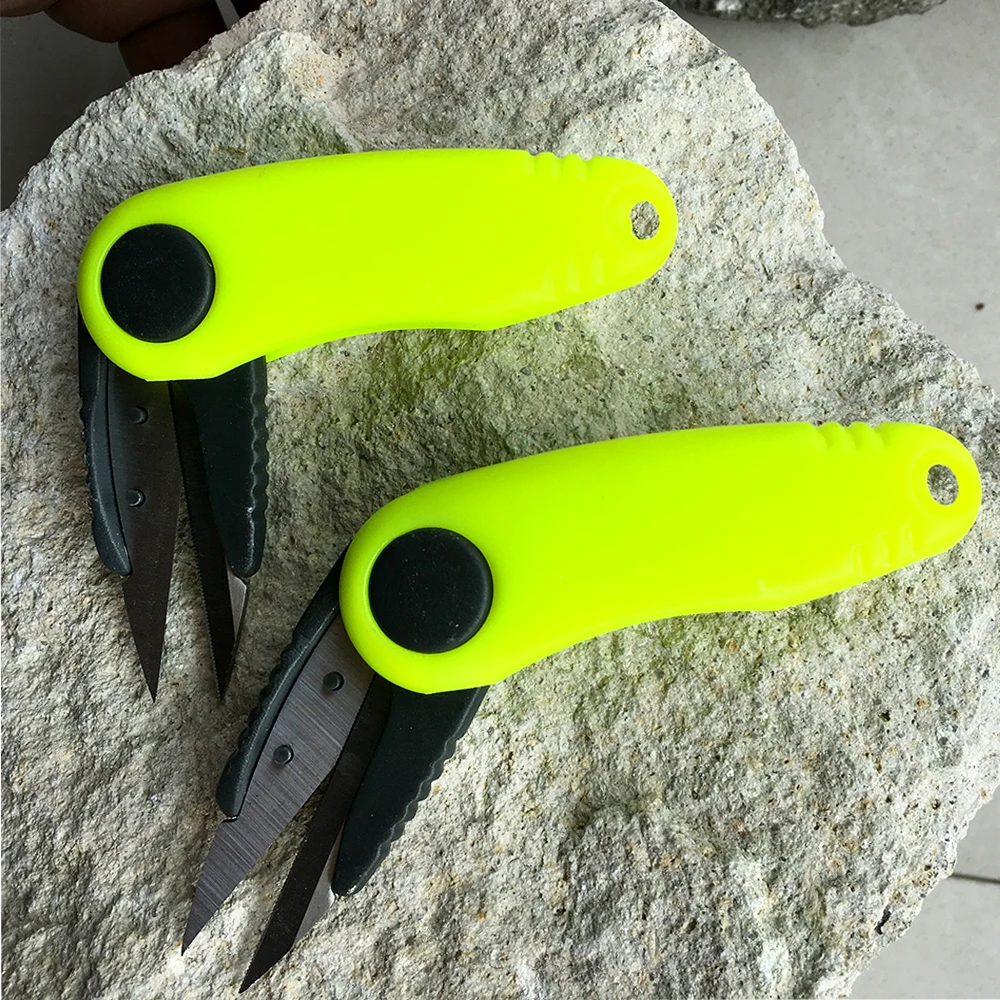 1pcs Fishing Tackle Fold Scissor for Fishing Clipper Cutting Line Multi-purpose Fishing Pliers Fishing Gear Tackle
