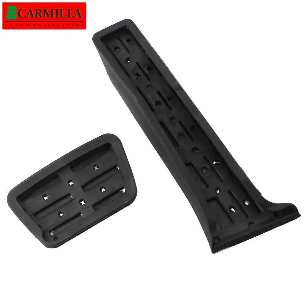 

Carmilla Car Dead Brake Accelerator Pedal Foot Rest Pedals Covers For Lexus ES 2018-2021 GS 2016-2021 AT Pedal Cover