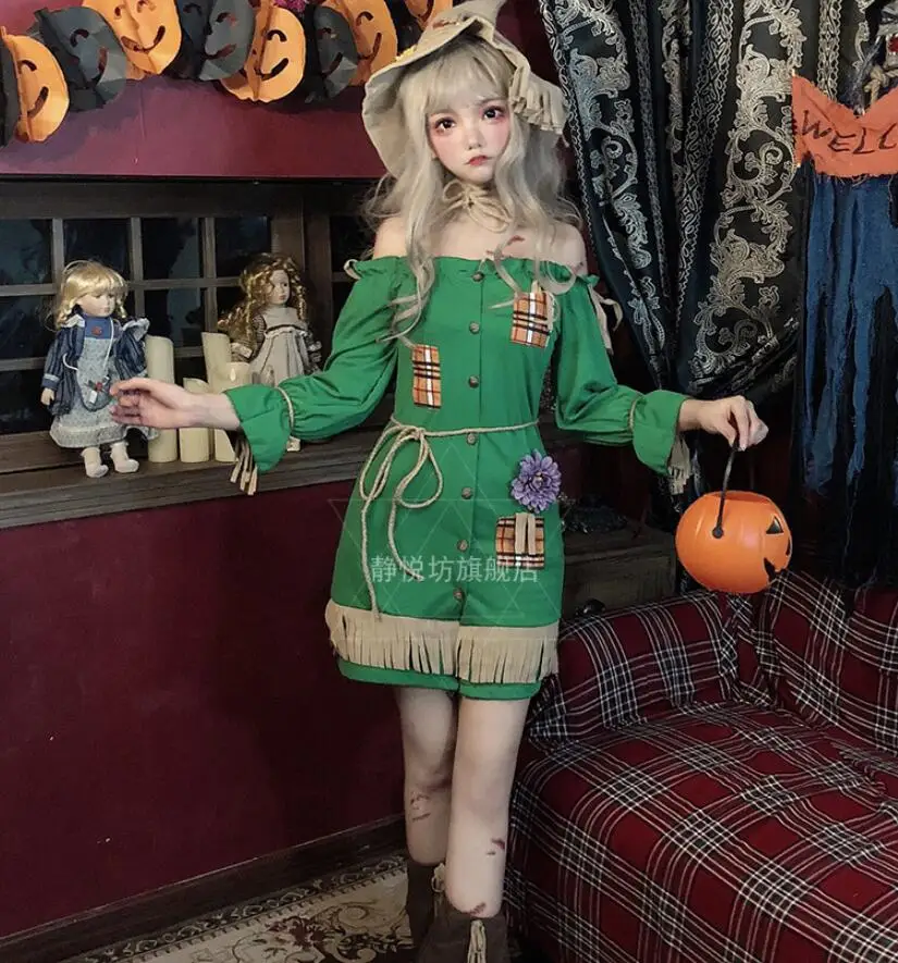 

Cosplay Halloween Costume Lolita Student Loli Dress Cos Vintage Gothic Dress Lolita Dress Vestidos