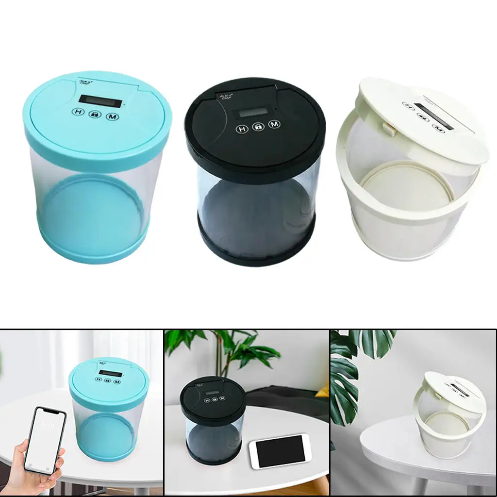 

Time Lock Box Quitting Excessive Addiction Cell Phone Jail for Pantry Men