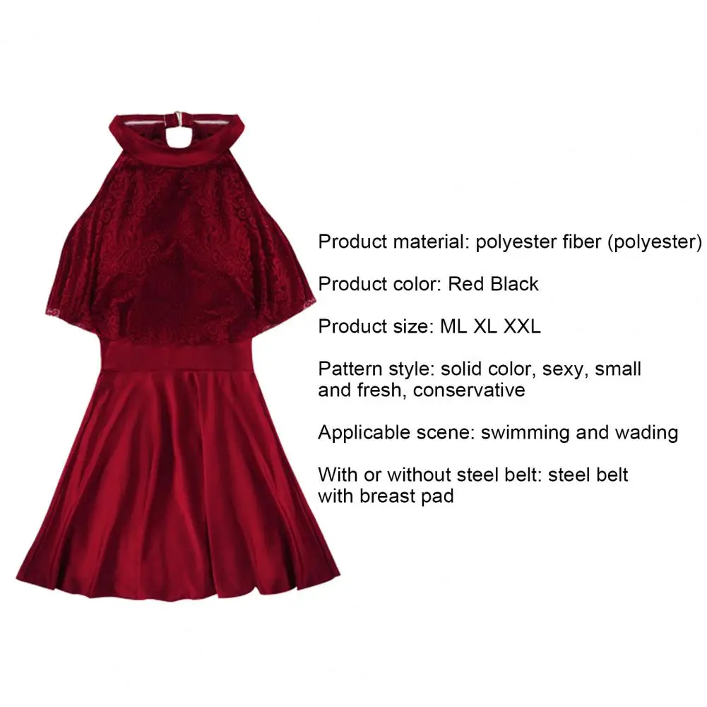 

70% Dropshipping!!Women Cloth Retro One Piece Bikini Swimsuit Strip Steel Support Chest Pad Swimming Pool Summer