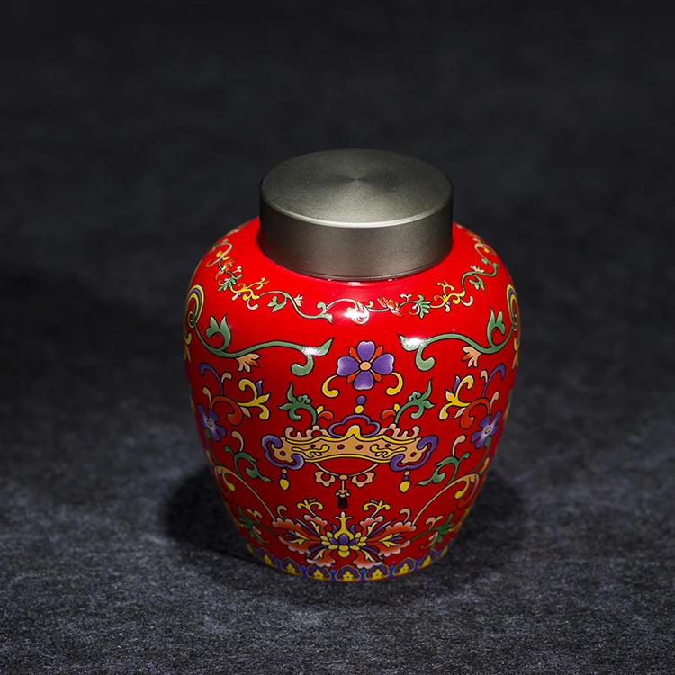 Керамический чайник чайный набор герметичный чай Jingdezhen эмалированного цвета