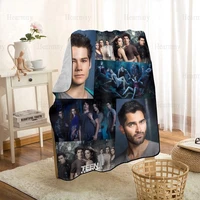 new arrival teen wolf blankets printing soft blanket throw on homesofabedding portable adult travel cover blanket 1208p