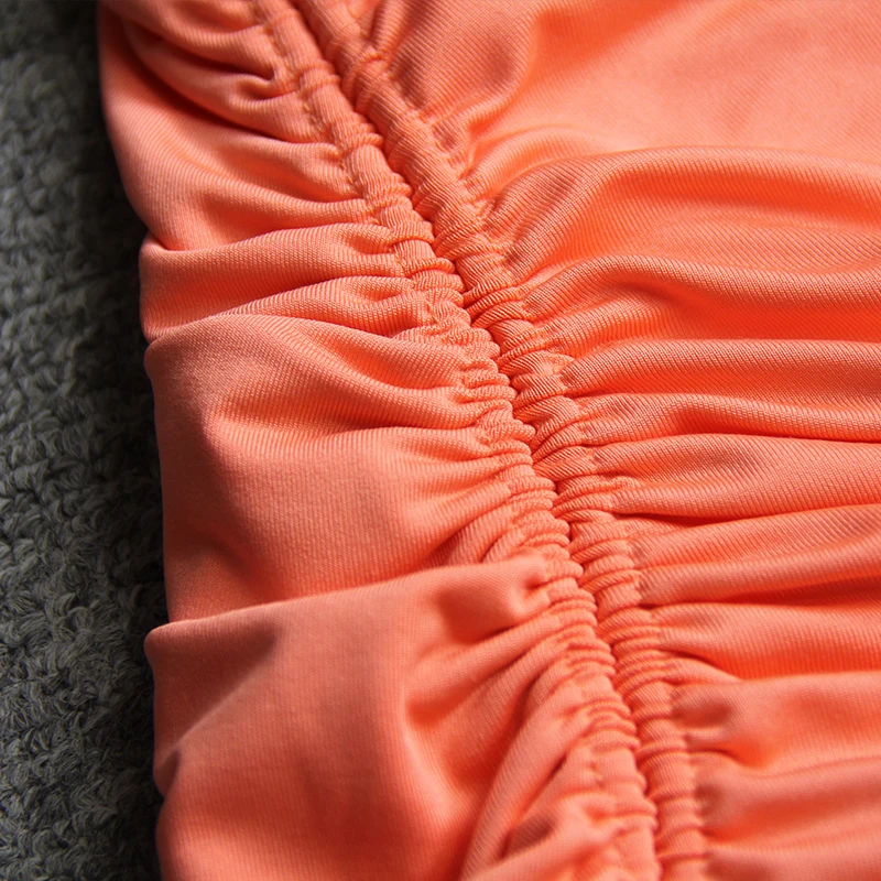 

One Shoulder Pleated Summer Dress 2021 Sexy Bodycon Drawstring Mini Casual Ladies Dresses Party Club Evening Clothes Streetwear