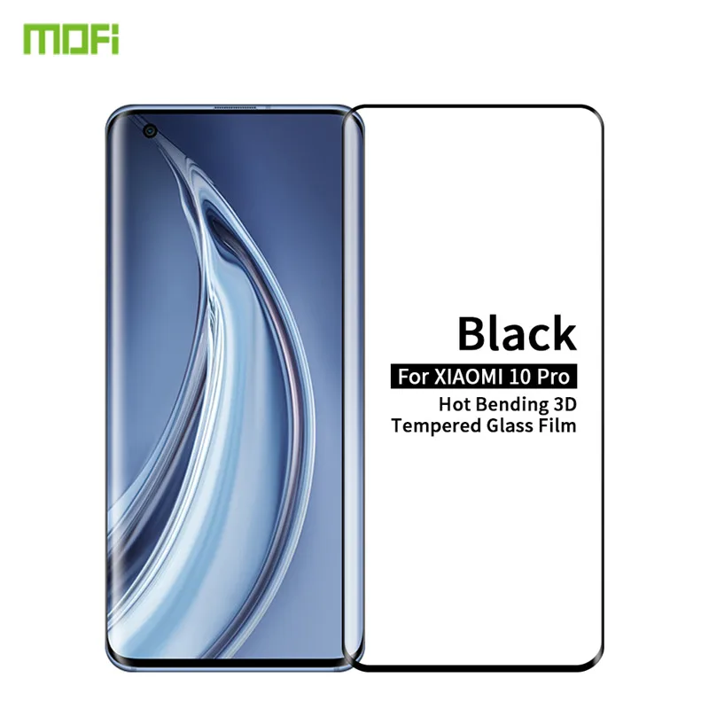 MOFI для Xiaomi 10 Pro закаленное стекло 3D изогнутое полноэкранное покрытие Защита