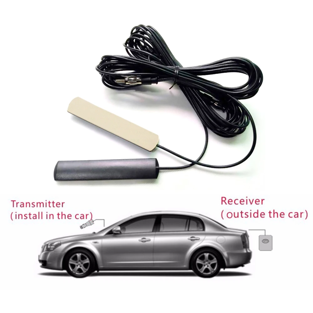 Car Radio Hidden Amplifier Antenna signal Booster 5 meter length Car Electronic Stereo FM Radio Amplifier Antenna Aerial ANT-309