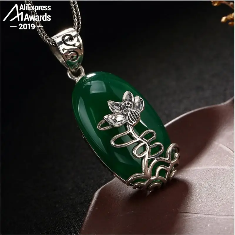 Женский винтажный кулон с изумрудами изысканная Подвеска из натурального