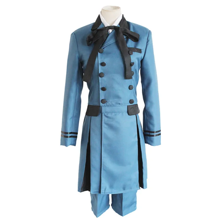 Anime Black Butler Kuroshitsuji Ciel Phantomhive Cosplay Costume Sebasti Aristocrat Emboitement Halloween |