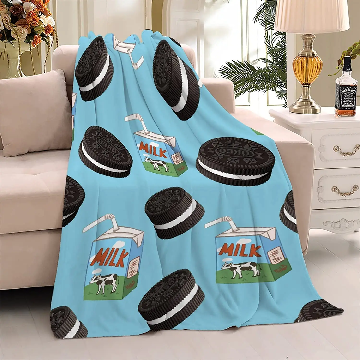 

Фланелевые одеяла с забавной едой для кровати, дивана, дивана, легкие, уютные, теплые и удобные всесезонные одеяла из микрофибры