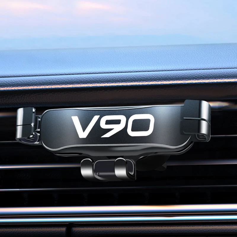 

Автомобильный держатель для телефона для Volvo V90 2016, автомобильный держатель с креплением на вентиляционное отверстие, автомобильный держат...