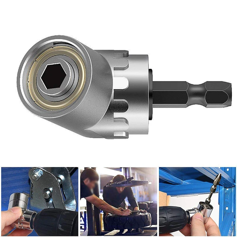 

Right Angle Extending Drill Bit Right Angle Extension Socket Screwdriver Tools