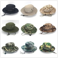 2021 multi color camouflage tactical bucket hat for man quick dry cap army military paintball outdoor fishing fisherman hats